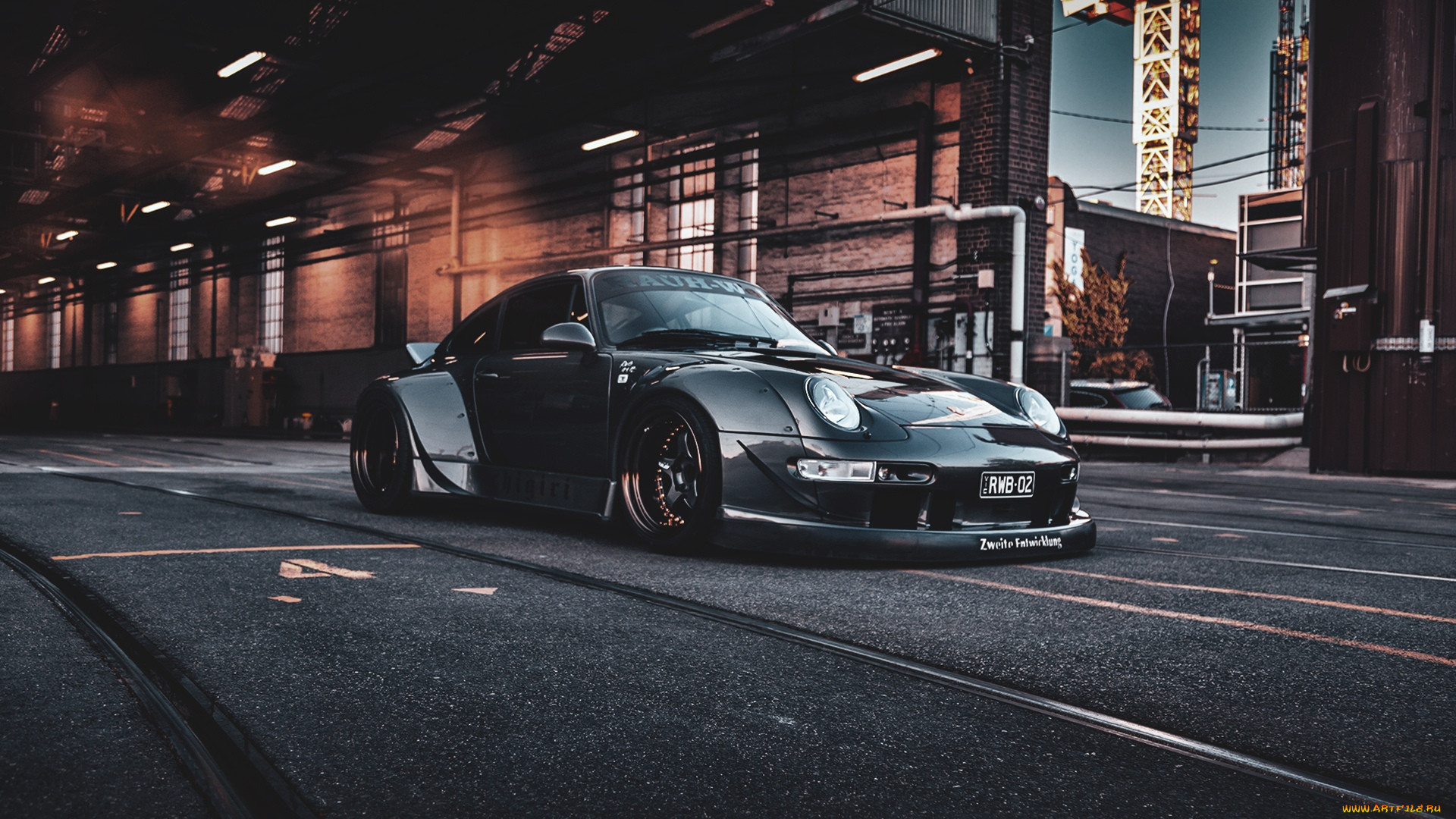 , porsche, 993, rwb